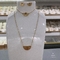 Saya Women's Stainless Steel Gold Necklace สร้อยคอหมั้นสำหรับเจ้าสาว