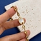 สร้อยข้อมือเชลล์ Charm ครบรอบ 16 ซม. สร้อยข้อมือ Stainless Gold Link Bracelet Womens