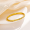 14K Gold Plated Cubic Zirconia Bangle Classic Tennis Bracelet สร้อยข้อมือทองสำหรับผู้หญิง