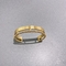 ดีไซน์เฉพาะตัว วัสดุแหวนคู่ สร้อยข้อมือสแตนเลส กำไลทอง 18k